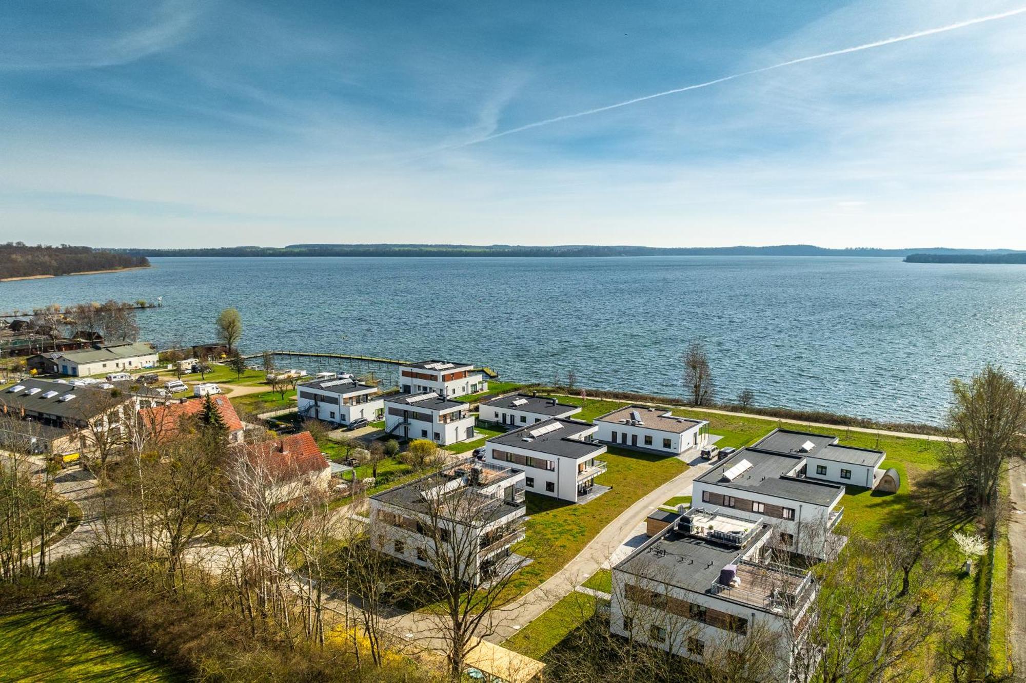 Hangar 19 Luxusbungalow Am See H8 Schwerin  Zewnętrze zdjęcie